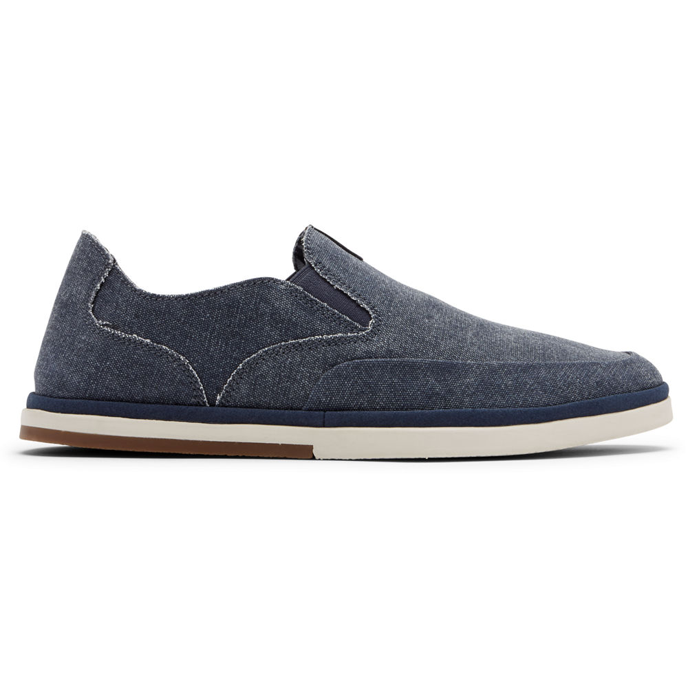 Rockport Mens Slip-On Navy - Austyn - UK 642-FICEPV